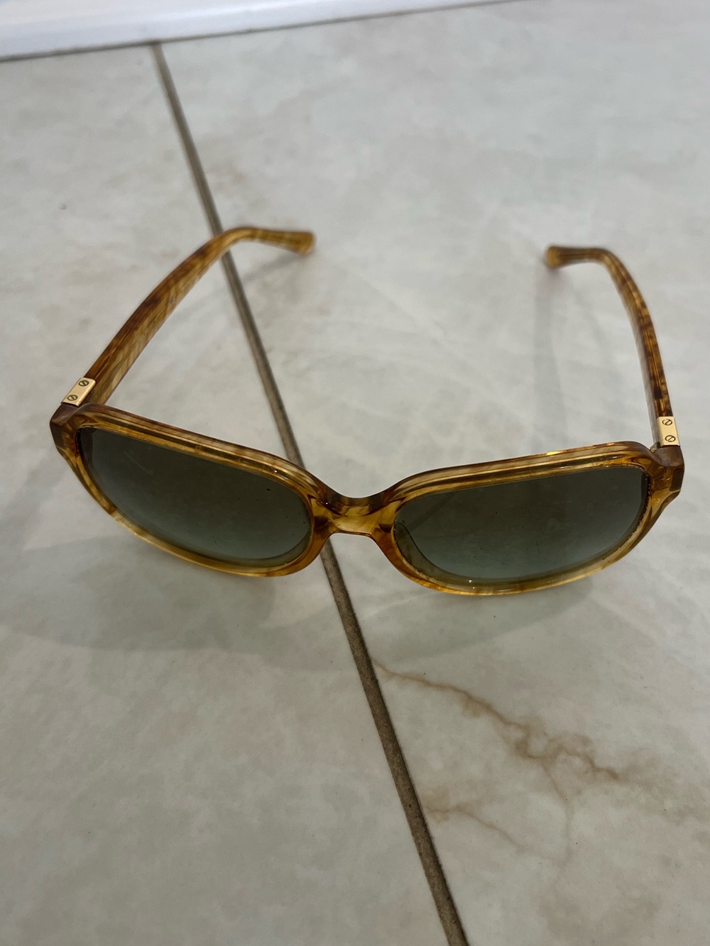 Tory Burch Brown Tortoise Sunglasses